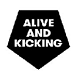 Alive and Kicking logo